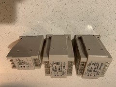 Omron (2) S82K-05024 Power Supply Module 24V & (1) S82K-01524