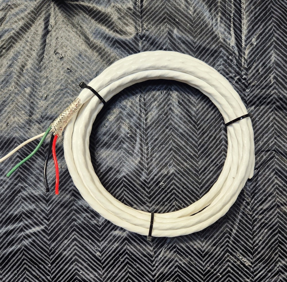 Wire Mil-Spec (PTFE) 16 AWG 4 Cond, Shielded SPC Stranded 5 ft