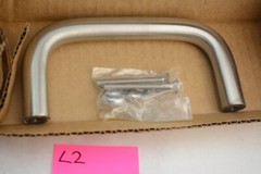 Rockwood Door Pull, Stainless Steel, 6-3/4″L, 2.25″ Proj Pull handle heavy duty