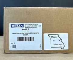 DEMA 606T.2 Select-O-Spray Complete Plastic Cover – NEW OPEN BOX SURPLUS 🇺🇸