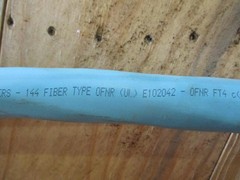 COMMSCOPE 1315584 FIBER OPTIC CABLE ROLL 144 FIBER MULTI-MODE (1400 FT.) T116262