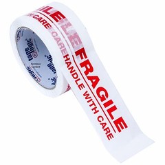 Tape Logic T901P02 Fragile Tape, Packing Tape, 2″ x 55 Yd. Roll, 2.2 Mil