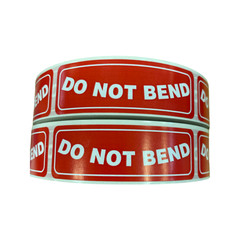 1×3 Do Not Bend Labels Shipping Mailing Fragile Stickers (5) RLS of 300 EA