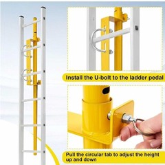 Roof Hatches Ladder Safety Post | Roof Top Safety Hatch Safety Post