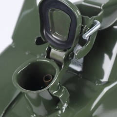 5 Gallon 20L Gasoline Army Green Jerry Can Military Metal Steel Tank Backup USA