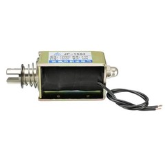 DC 12V 2.5A 55N Push Pull Type Open Frame Linear Solenoid Electromagnet Factory