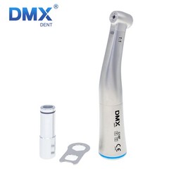 DMXDENT C8F Dental 1:1 Fiber Optic LED Contra Angle Handpiece Low Speed Fit NSK
