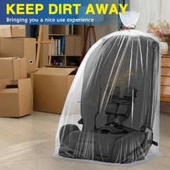 5 Pack 40” x 58” Extra Large Clear Plastic Storage Bags