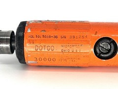 Dotco 10L 1080-36 1/4″ (4-5/8″) OAL 0.3HP 90 PSI 30000 RPM Die Grinder