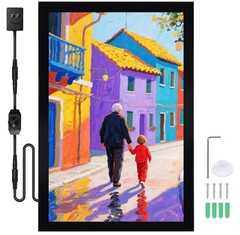 24×36 Inch LED Poster Frame with Dimmer, Backlit Light Box Display Posters & Art