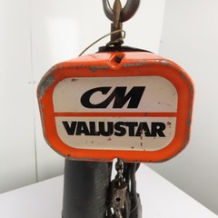CM Valustar Model WF 1/2 Ton 1000LB Electric Chain Hoist 15′ Lift 16FPM 1Ph 115V