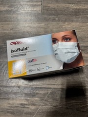 Crosstex ASTM Level 1 3-Ply Earloop Face Masks Case 2000 Ct (4 Cartons) USA