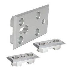 3PCS Floor Mount Plates for Stryker Ferno Ambulance Stretcher Fastening System