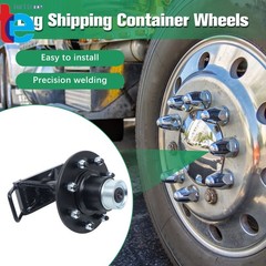 Bolt-On Spindle Kit Shipping Container Wheels with Handle 8×6.5 Lug