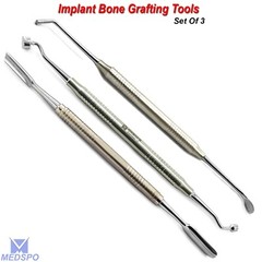 Implant Plugger Bone Compactor Bone Carrier Implantology Grafting Packer Dental