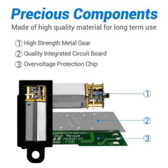 DC 12V Small Mini Micro Linear Actuator 0.4″ 0.8″ 1.2″ 2″ 4″ 6″ 8″Stroke TV lift
