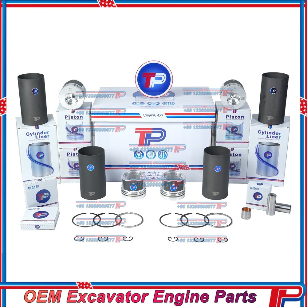 E2170 STD Cylinder Liner Piston Kit For Cummins B3.3 3.3L Turbo Diesel Engine