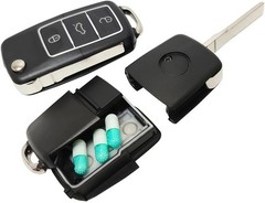 Fake Car Key Storage Box Hide 6.98 x 3.37 x 2.74 inches, As picture shows