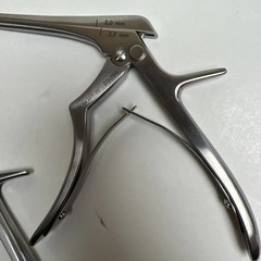 Karl Storz 662102 Kerrison Bone Punch 3 PCs Lot Germany