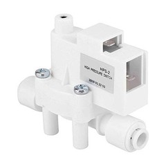 High Pressure Switch Regulator 1/4″ DC 24V 0.25MPa for RO Water Filter Pump Syst