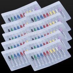 10 Kits Dental Endo Files Barbed Broaches Stainless steel Assorted 25mm 020-900