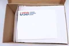 (250-Pk) USB Envelope Paper White A-2 4-3/8″ x 5-3/4″ WECS615