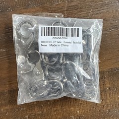 10 Pack 1-1/2” Swivel Trigger Snap Hook Lobster Claw Clasp Spring Loaded