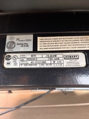 Hobart HTi-7LH26 Scale w/ Printer & 7″ Display Locked to Walmart System READ