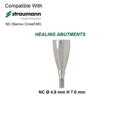 US Dental NC Healing Abutment & Cover Screw Fit Straumann ITI BL/BLT