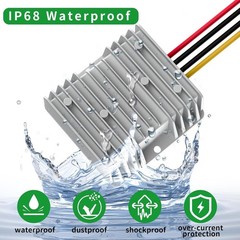 DC 18V 20V 24V 36V 48V Step Down to DC 12V Converter Voltage Regulator with Fuse
