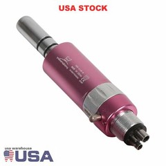NSK Style Dental E-type 4H Air Motor 4Holes Low Speed Handpiece Pink-Color
