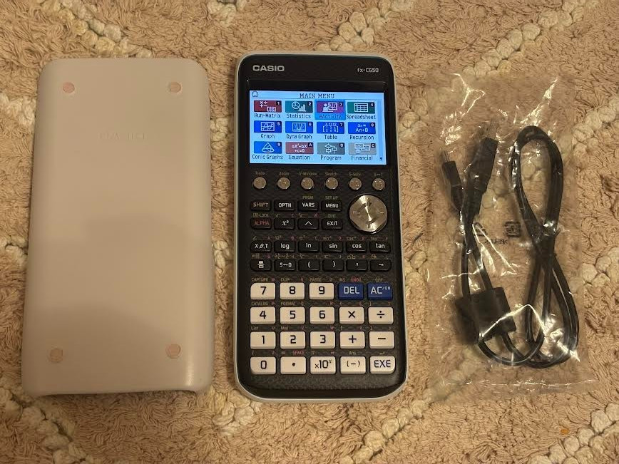 Casio FX-CG50 Graphing Calculator – Black