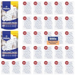 5g Silica Gel Packs 500 500 Packets Food Safe Rechargeable Moisture Absorber