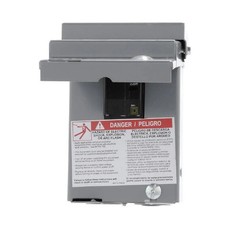 AC Outdoor Disconnect Enclosure Box 60-Amp 120/240V Safety Power Cut/Shut Off