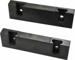 1 Pair Snap Jaws 6SHJ-600 Hard Steel Vise Jaws for 6″ Vise, Flat/No Step