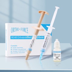 Kit de resina adhesiva fotocurable para ortodoncia, pasta de curado para el pega