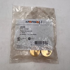 Mersen J636 Class J Rejection Fuse Reducer 600V 30A Fuse to Fit 60A Clip 1 Pair
