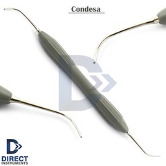 5Pcs Set Dental Composite Filling Instruments Silicone Handle With Cassette