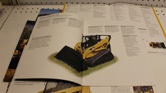 1990s CAT Heavy Equipment BROCHURE LOT compact equipment
