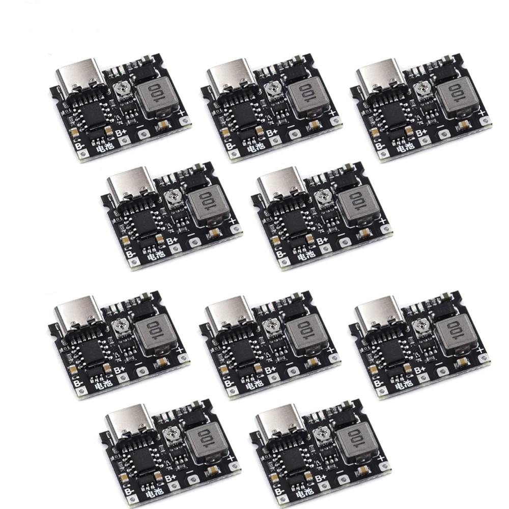 18650 Lithium Li-ion 3.7V 4.2V Battery Charger Board DC-DC Step Up Boost Modu…