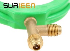 3-in-1 Side Mount Can Tap Valve | 1/4” SAE 1/2” Thread R134a Refrigerant Di…