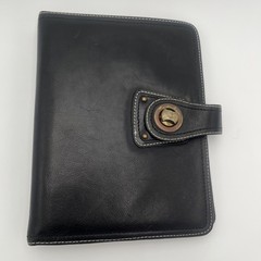 Franklin Covey Brown Full-Grain Leather Planner Organizer 34997 .118