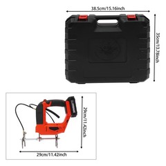 20V Cordless Electric Bee Remover Frame Shaker Handheld 2×2000mAh