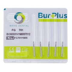 Wave Dental Carbide Burs High Speed Friction Crip FG 169L 699 701L Taper Fissure