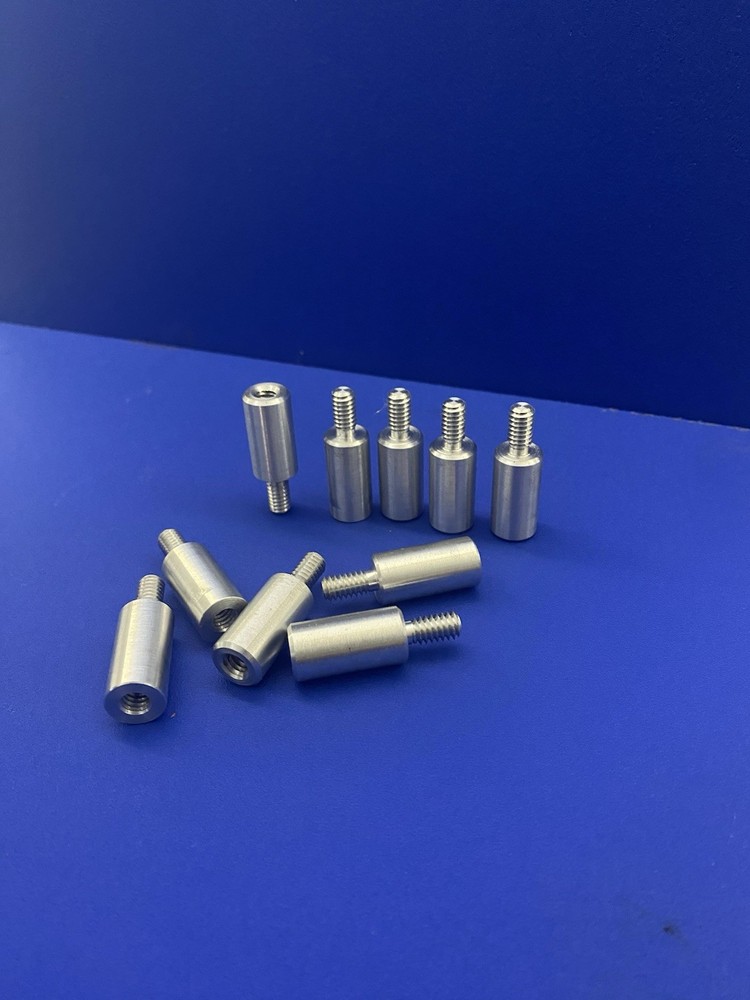 1/2 OD x 1/4-20ID x 1 1/2 (1.50) long aluminum spacer/standoff