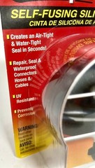 2 Rolls Versachem 1″ x 10′ WrapIt Repair Self-Fusing Black Silicone Tape Wrap