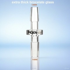 Phoenix ⭐14mm male To 14mm Male Glass Adapter Connector EXTRA EXTRA THICK 2025🎆