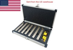 7PC 1/2″ Shank Indexable Carbide Lathe Turning Insert Tool Holder Bit Se suit US