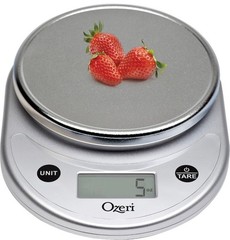 Ozeri® Pronto® Digital Multifunction Kitchen and Food Scale with All Silver