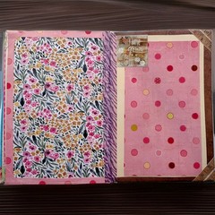 Bespoken Naked Junk Journal 32 Pages OOAK A Month of Your Life Creation